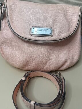 Marc by Marc Jacobs Blush Pink Leather Crossbody Bag | Blow Out Sale !